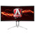 Refurbished AOC 35" (3440x1440) Curved Screen Gaming Monitor, G-SYNC, 100Hz, USB 3.0, Black