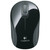 Refurbished Logitech M187 2.4Ghz Wireless 3 Button USB Optical Scroll Mini Mouse - Black
