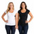 Ridge Footwear Womens Packin Tee Concealed Carry Compression Scoop Neck Cotton