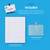 OS Plus Clip On Style Name Badges, Top-Loading, Precut, 2 1/4" X 3 1/2"