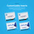 OS Plus Pin Style Name Badges 3x4 Top-Loading 12-Pack