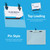 OS Plus Pin Style Name Badges, Top-Loading, Precut Inserts, 2 1/4 X 3 1/2