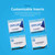 OS Plus Hanging Lanyard Name Badges, Top-Loading, Precut, 2 1/4 X 3 1/2