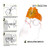 Kids Glasses-Style Reusable Full Face Shields
