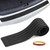 Rear Bumper Protector Guard – Universal Fit 35.8"x3.15" | Black Rubber Anti-Scratch & Anti-Collision Trunk Shield | Heavy-Duty Silicone Car Accessories | Waterproof, UV Resistant with Adhesive Tape
