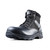 Ridge Men 6" Waterproof Leather Non-Slip Tactical Military Work Black Shoe Boot
