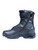 Ridge Men's 8" Waterproof Leather Non-Slip Tactical Military Work Black Shoe Boot