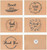 40 Kraft Rustic Envelopes, Stickers Thank You Notes Cards Bulk Set 4x6 inch