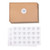 40 Kraft Rustic Envelopes, Stickers Thank You Notes Cards Bulk Set 4x6 inch