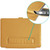 Slickblue Leatherette Clip-On Shell Case For 13" Macbook Pro - Champagne Gold
