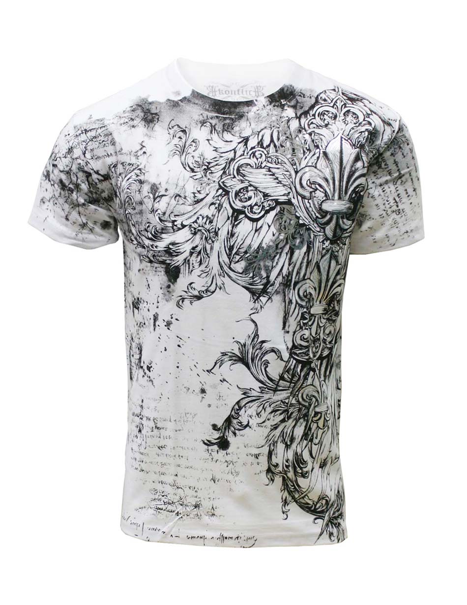Konflic Men's All Over Print MMA Style Short Sleeve T-Shirts