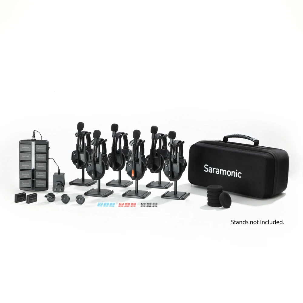 WiTalk9 6-Per 1.9GHz Intercom | Saramonic