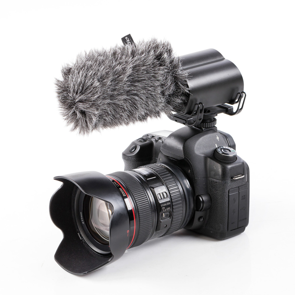 Vmic On-Camera Shotgun Microphone for DSLRs, Mirrorless, Video Cameras & Audio Recorders (Open Box)
