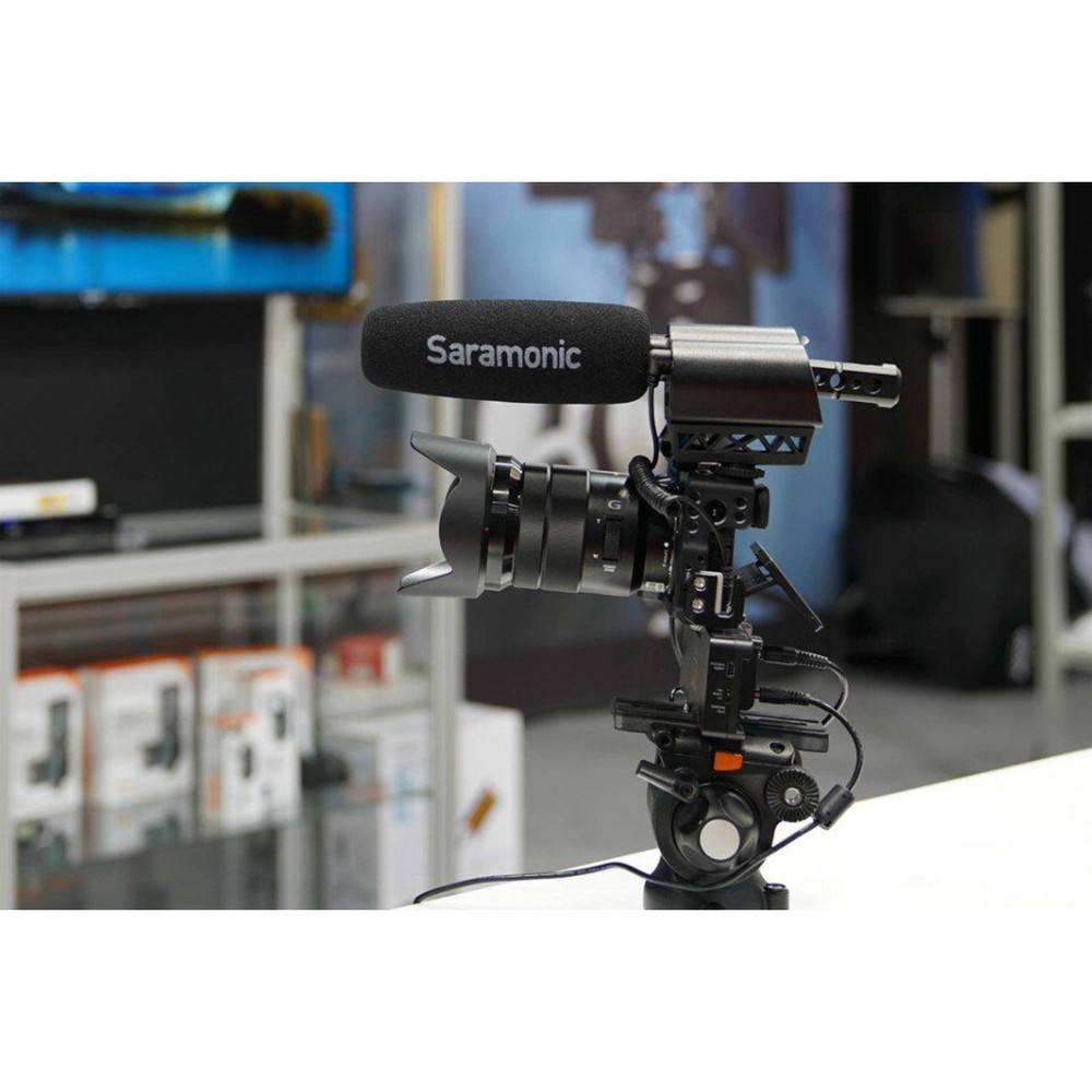 Vmic On-Camera Shotgun Microphone for DSLRs, Mirrorless, Video Cameras & Audio Recorders (Open Box)