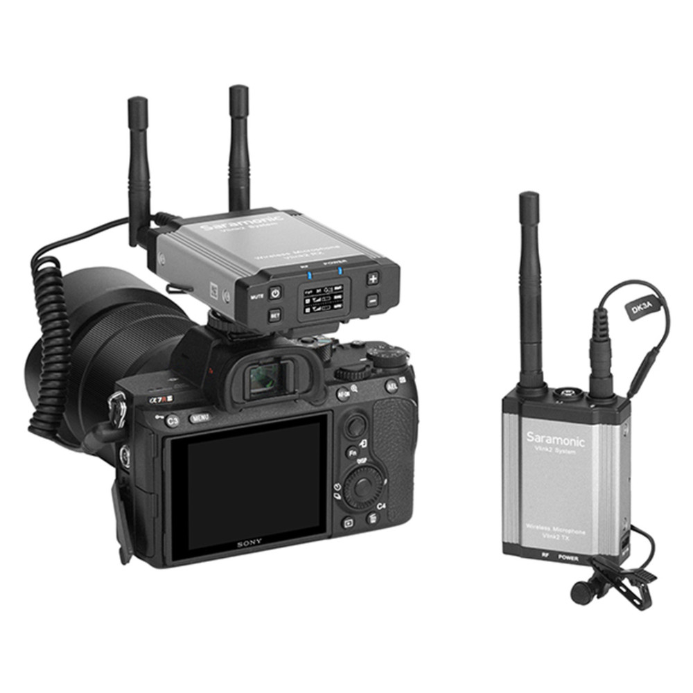 Vlink2 Kit 1 Wireless Lavalier Mic System w/ IFB Talkback, Dual Receiver, DK3 Lav, Hard Case & More