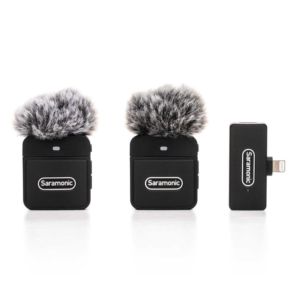 Blink 100 B4 Ultra-Portable 2-Person Clip-On Wireless Mic System for iPhone & iPad with Lightning