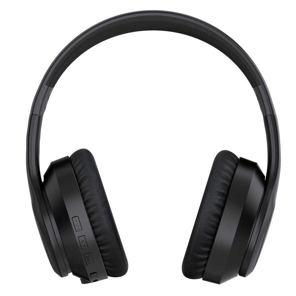 SR-BH600 Wireless BT 5.0 ANC Noise-Cancelling Over-Ear Headphones w/ 40mm Drivers & Leather Earpads (Open Box)