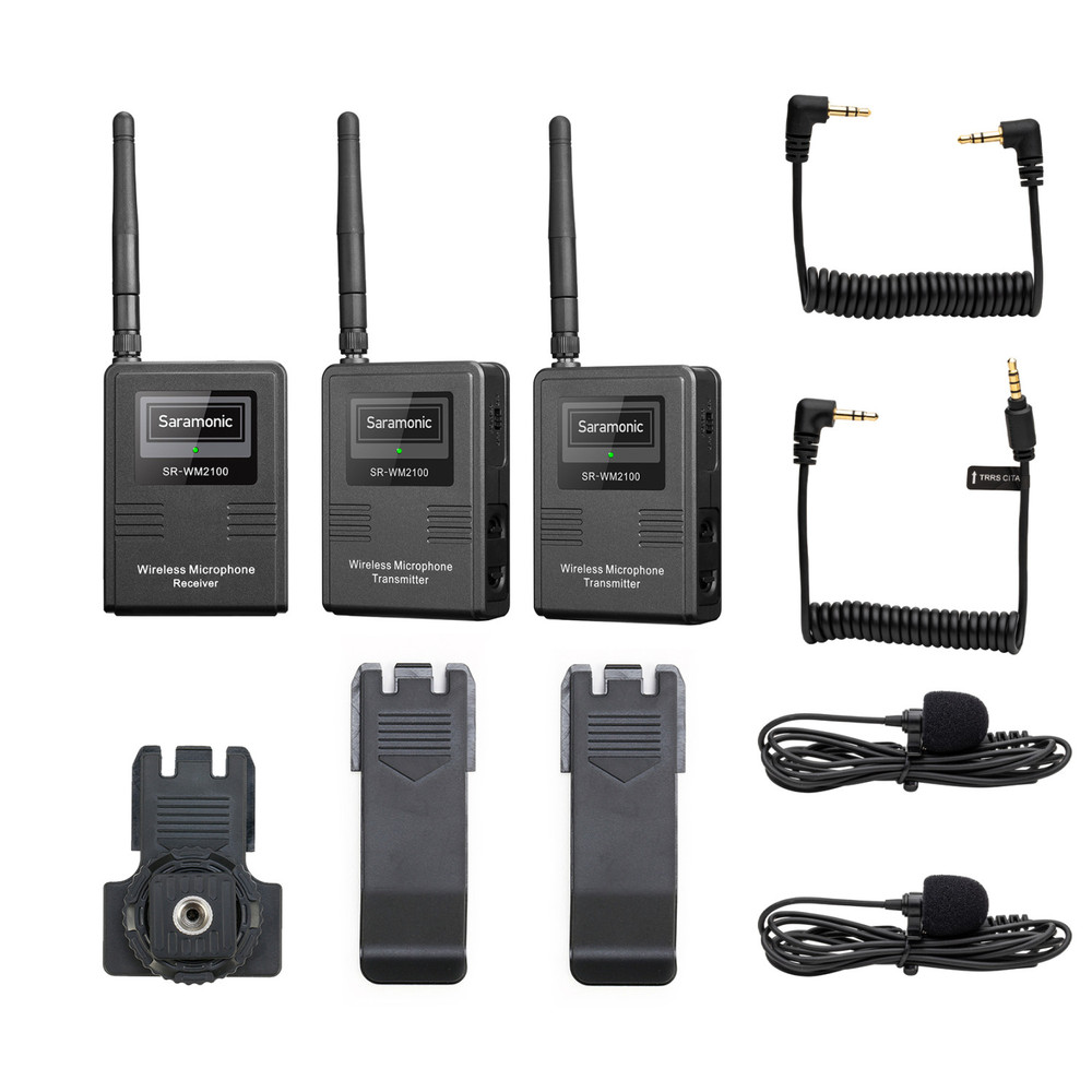 2.4GHz Dual Wireless Lav Sys