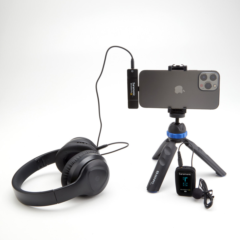 Blink 500 ProX B3 Wireless Clip-On Mic System with Lavalier & Lightning Receiver for iPhone & iPad