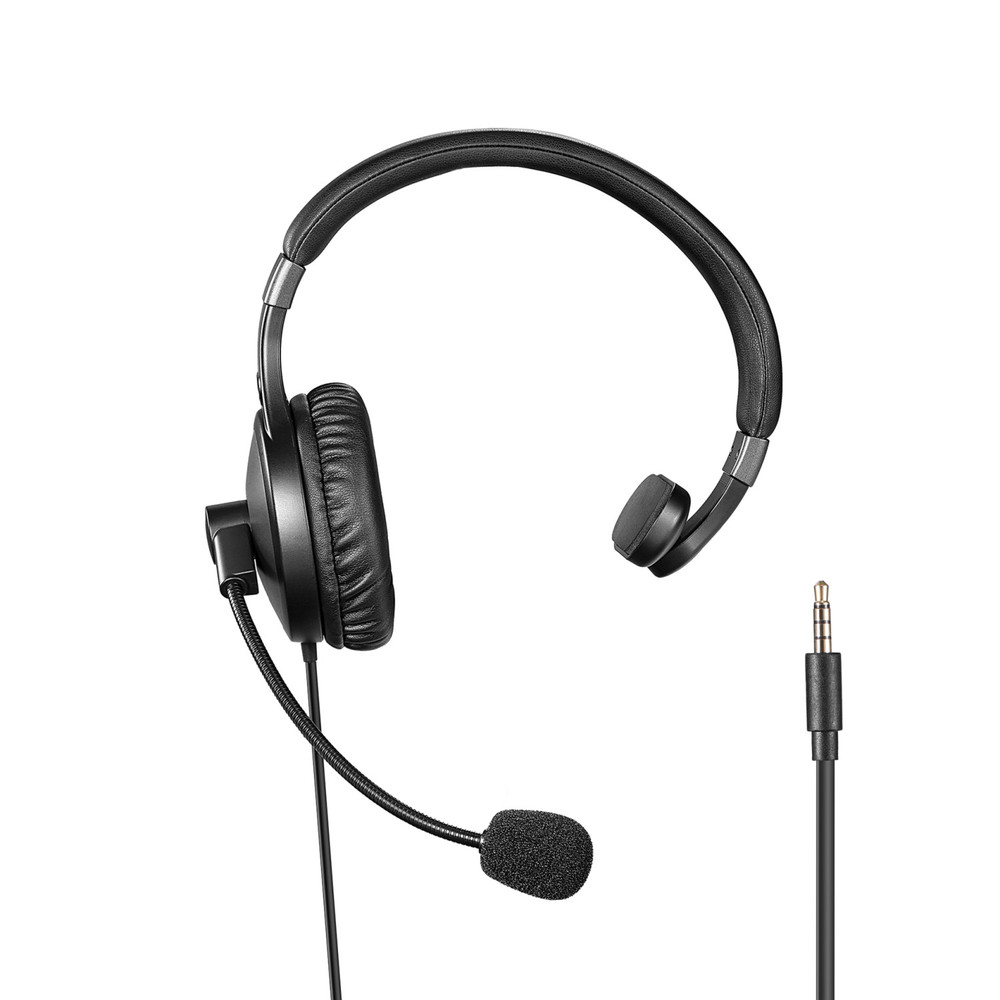 WiTalk-LBH Wired Lightweight Backband Headset for WiTalk-HUB Base Station with 4.7' TRRS Cable