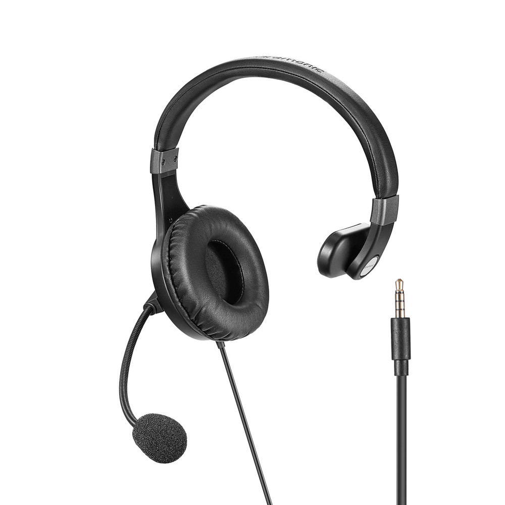 WiTalk-LBH Wired Lightweight Backband Headset for WiTalk-HUB Base Station with 4.7' TRRS Cable