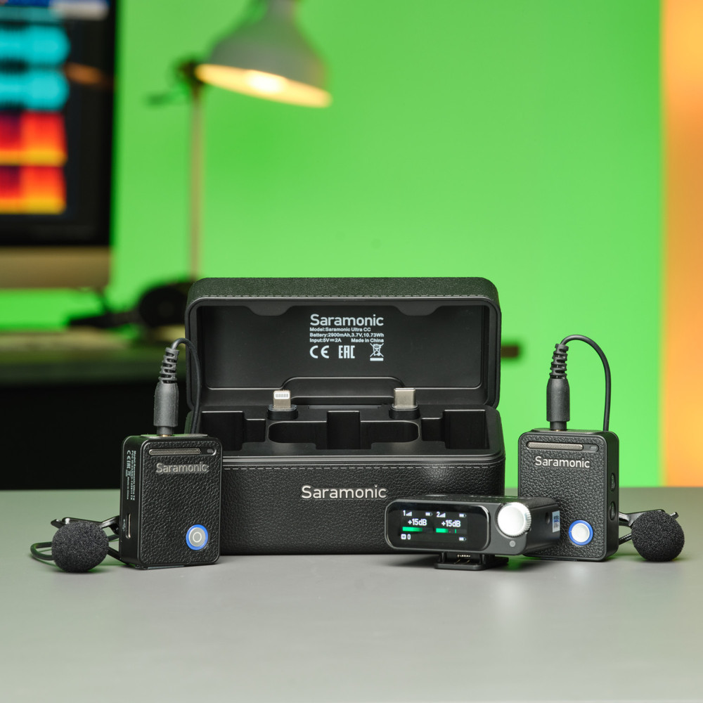 Saramonic・UwMic15B UwMic15 16-Channel UHF Wireless Lavalier System | Saramonic
