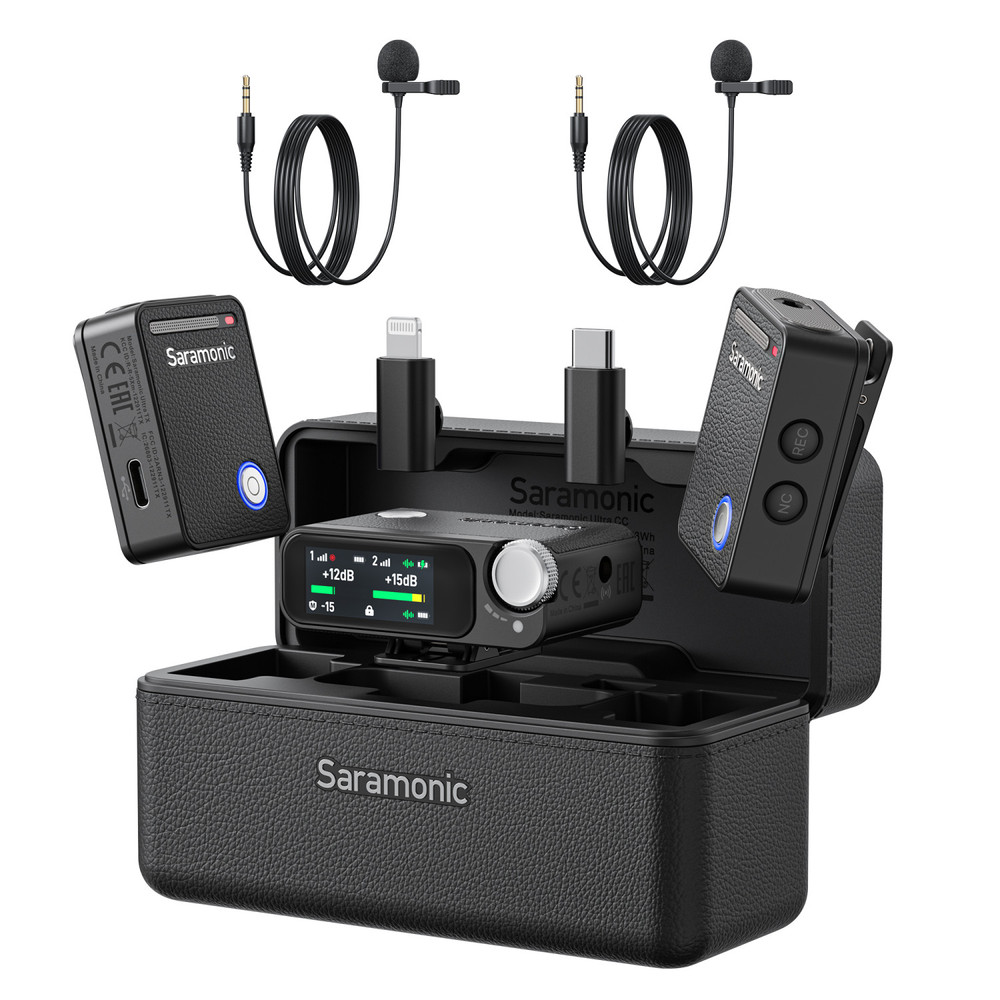 Saramonic ワイアレスデュアル超小型マイクロホンすマイクロフォンシステム Amazon.co.jp: Saramonic 2.4GHz 4-in-1 ワイヤレスマイク