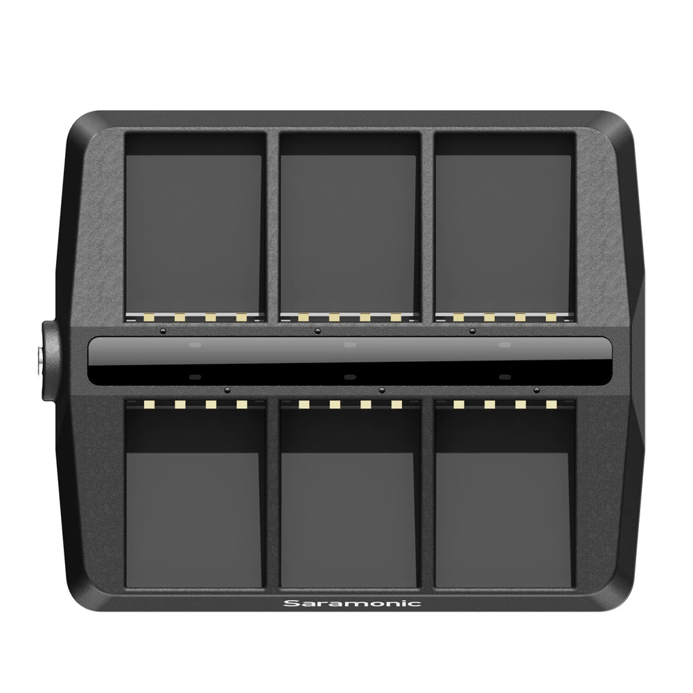WiTalk9-CB6 6-Bay Charger for WiTalk9 Intercom Headsets’ WiTalk9-BP Batteries