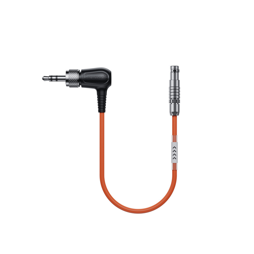 SR-TRS-C07 | Locking 3.5mm TRS to Straight 4-Pin LEMO Male Timecode Cable SR-TRS-C07 | Locking 3.5mm TRS to Straight 4-Pin LEMO Male Timecode Cable