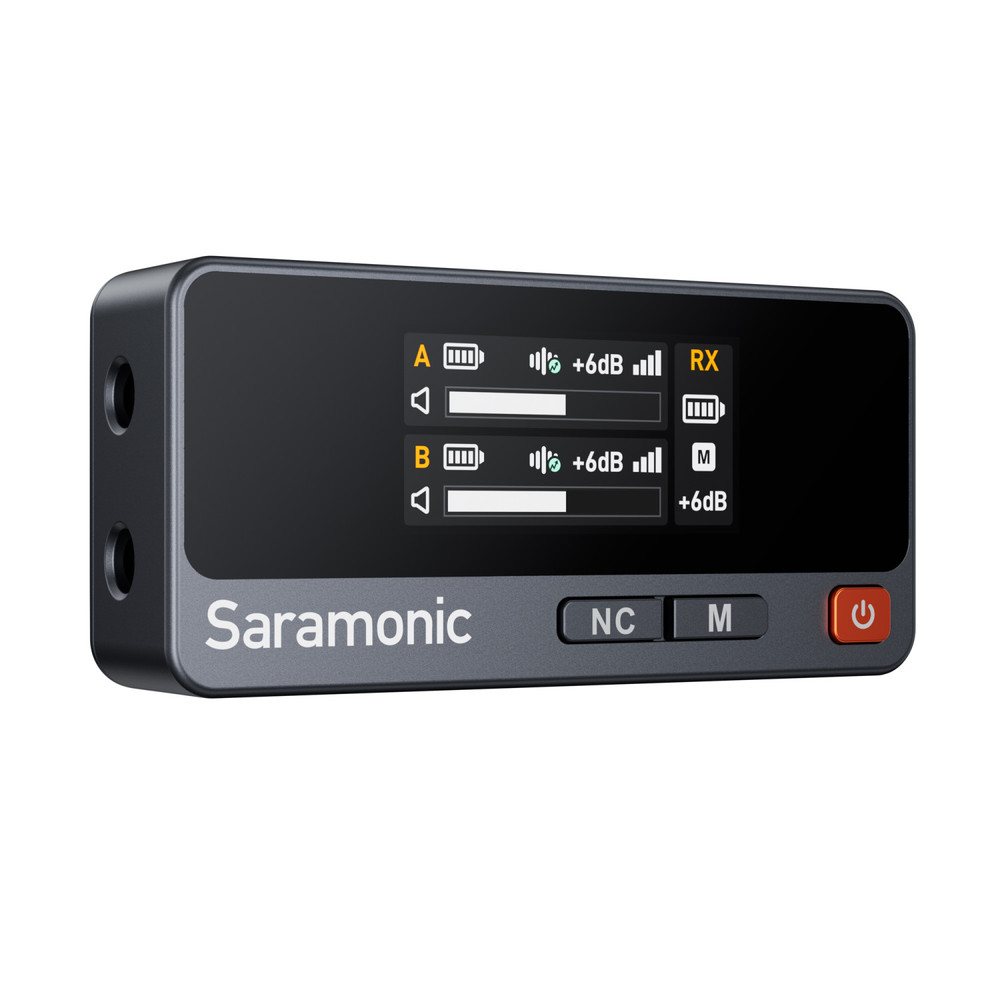 Air | 2-Person Mini Wireless Clip-On Mic System w/ Lavaliers for Cameras, Mobile Devices & Computers