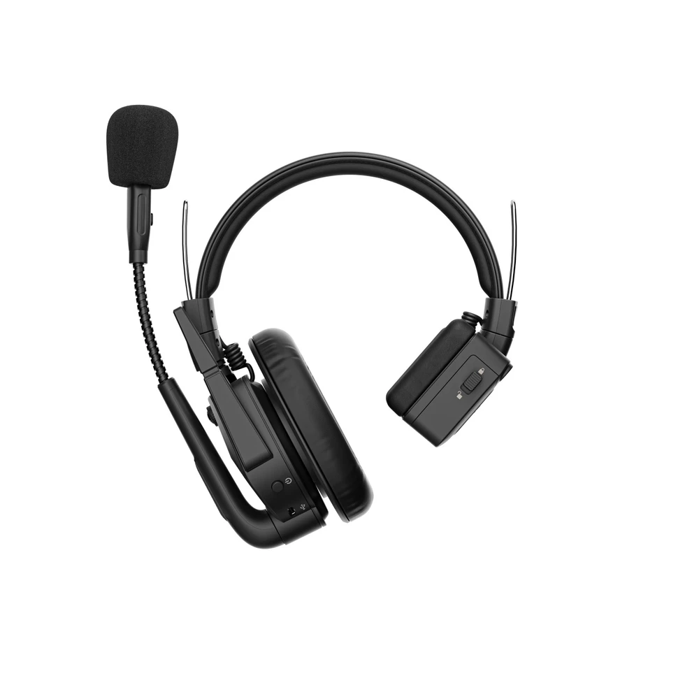 WiTalk9SE-5S 5-Person Full-Duplex 2.4GHz Wireless Single-Ear Noise-Canceling Headset Intercom System
