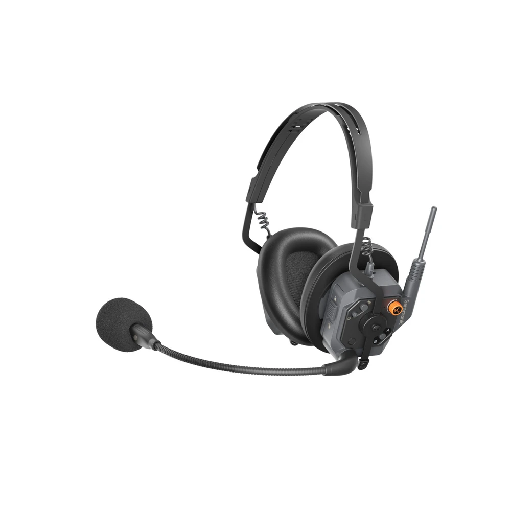 Saramonic WiTalk9X-3D | 3-Person Modular 1.9GHz Wireless Dual-Ear Headset Intercom System