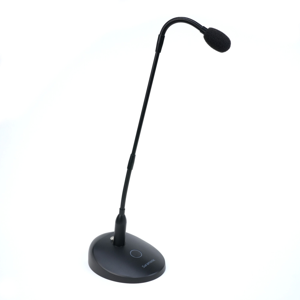 Saramonic GM18C | 18” Cardioid Condenser Gooseneck Mic with XLR Base & Button Control (+48V Phantom)