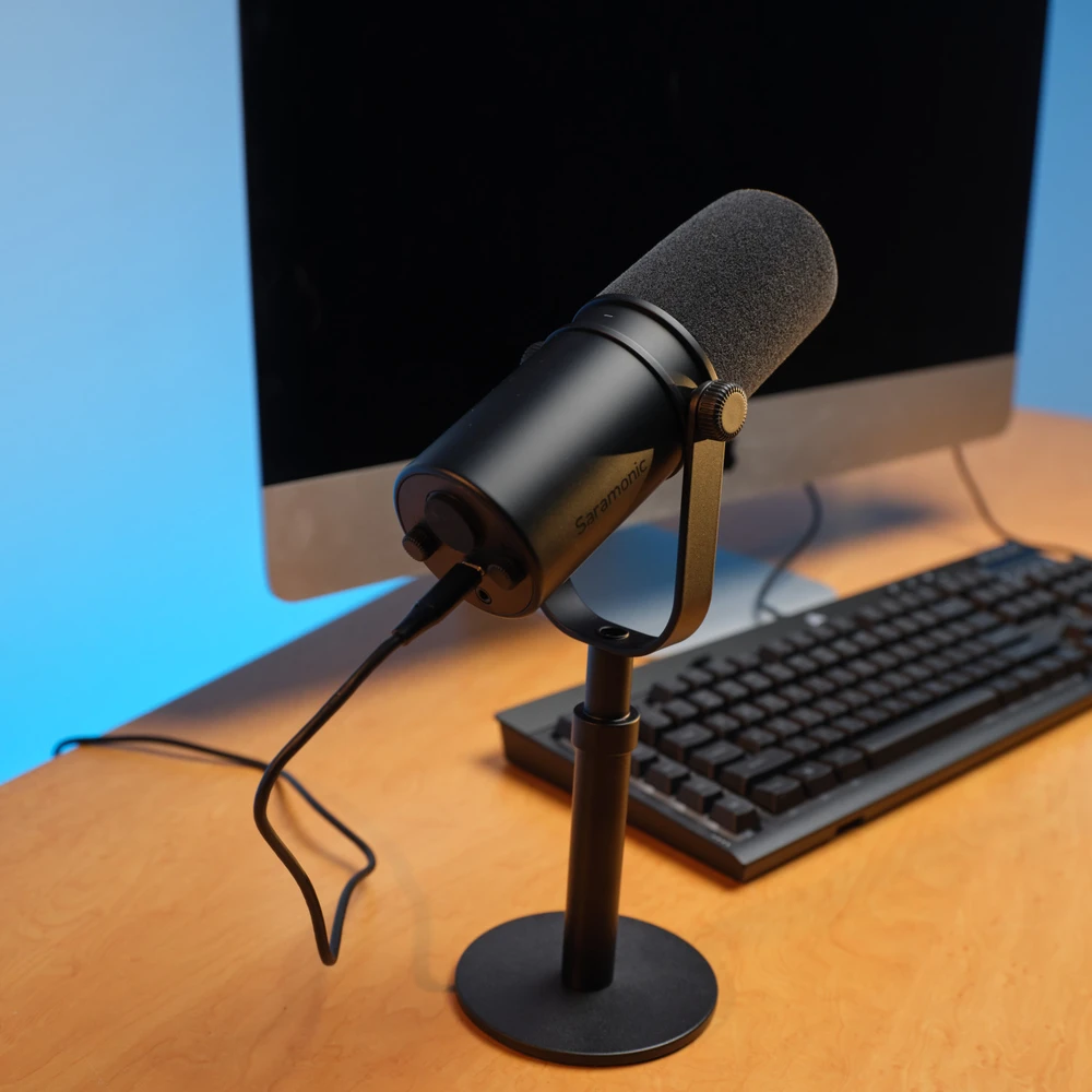 MV Pod Dynamic USB & XLR Microphone for Podcasting, Live Streaming, Gaming & Recording