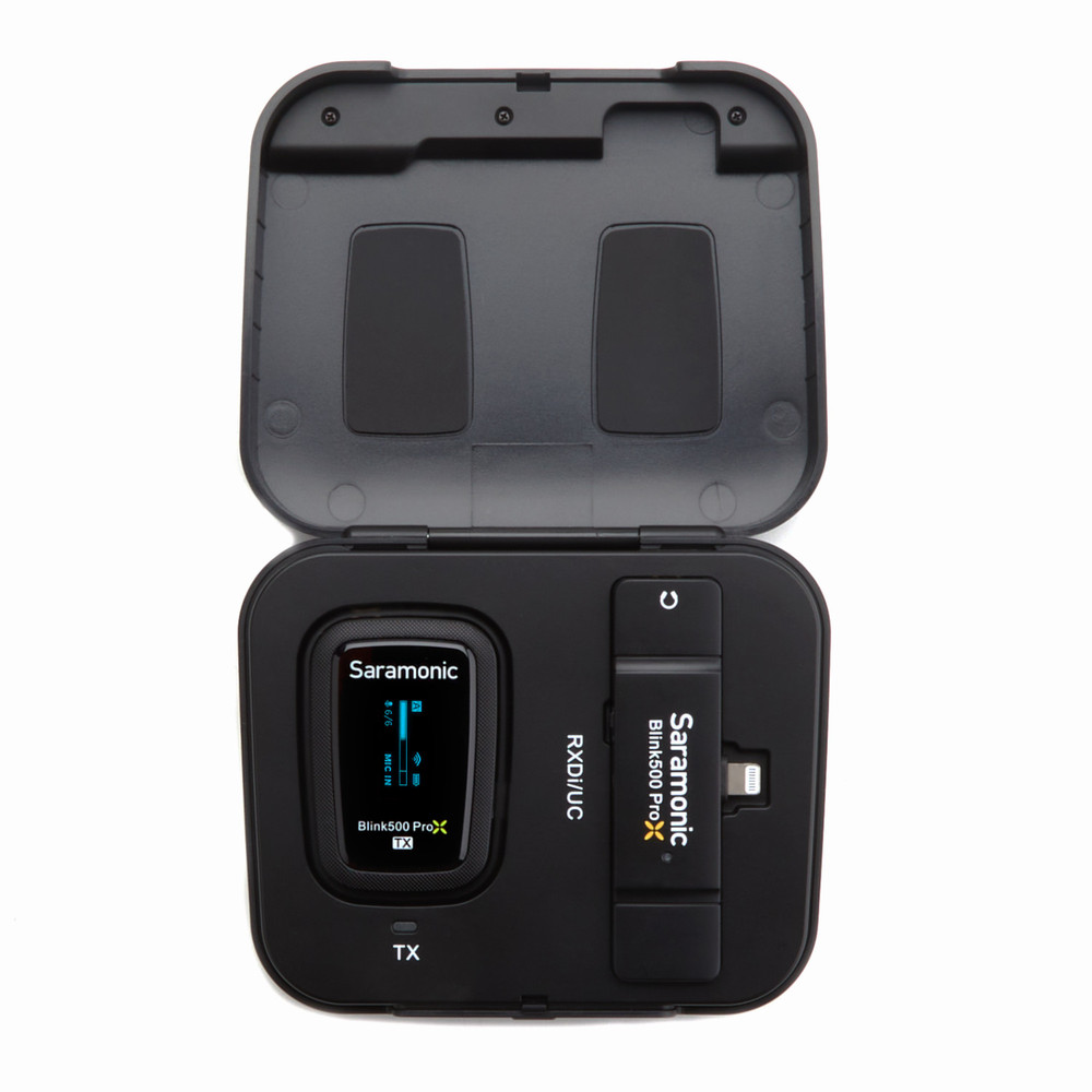 Blink 500 ProX B3 Wireless Clip-On Mic System with Lavalier & Lightning Receiver for iPhone & iPad (Open Box)