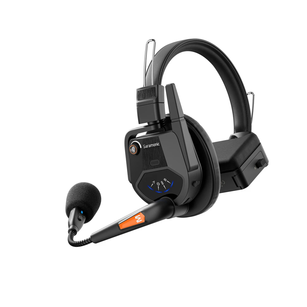 WiTalk9-6S Advanced 6-Person Full-Duplex 1.9GHz Wireless Single-Ear Headset Intercom System (Open Box)