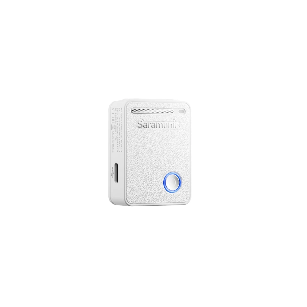 Ultra | Dual Wireless Mic System with 32-bit Recording, Timecode, Noise Cancelling & Lavs (White) (Open Box)