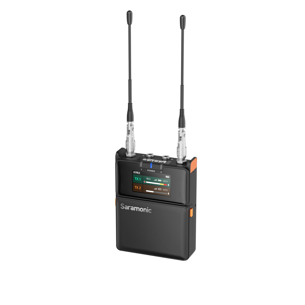 Saramonic K9 | Professional Dual Digital UHF Wireless Lavalier System (Open Box)