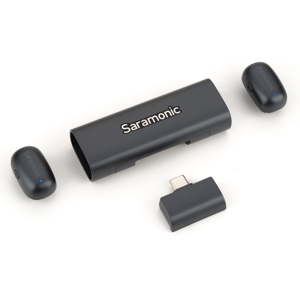 Saramonic Air SE 01 | Mini 2-Person Wireless Mic for Smartphones, Tablets & Computers with USB-C Receiver (Open Box)