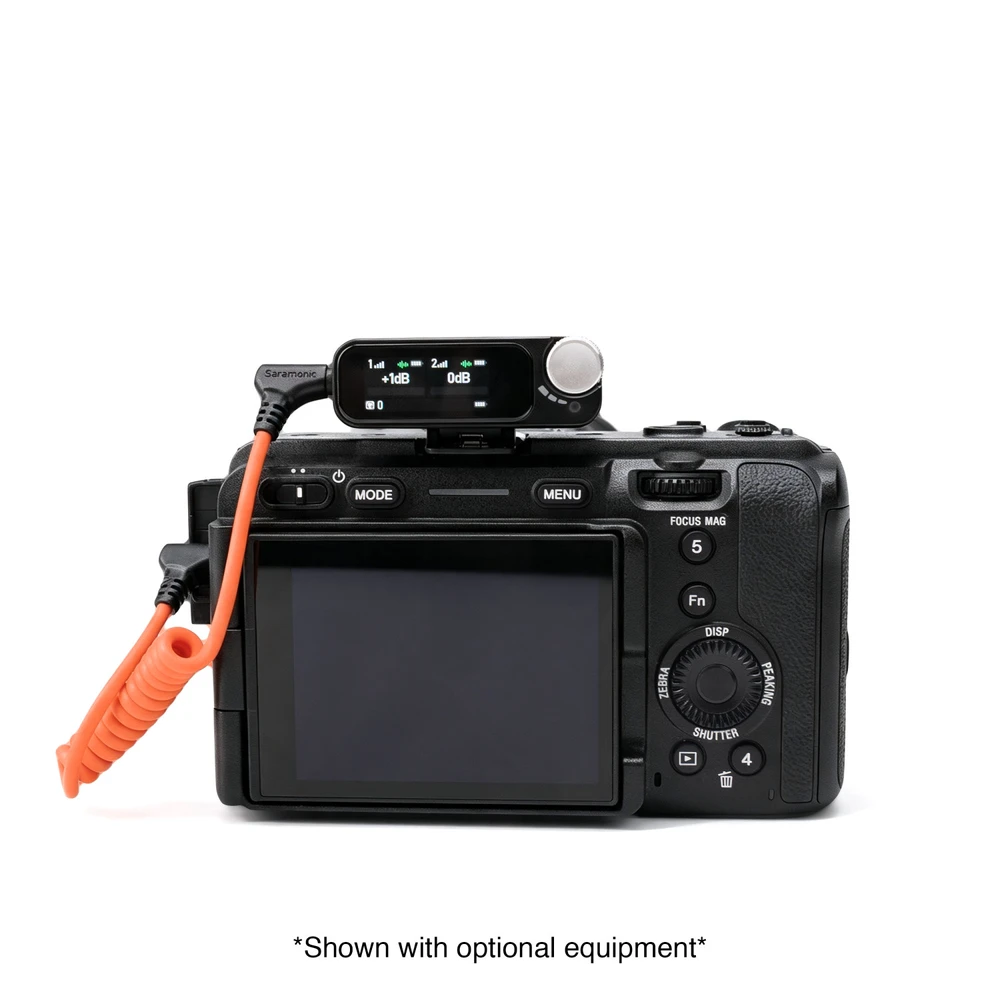 CineBuff CB-3.5MM-0.5 | Coiled 3.5mm TRS Cable for Wireless Mic Receivers & Microphones (6” to 17”)