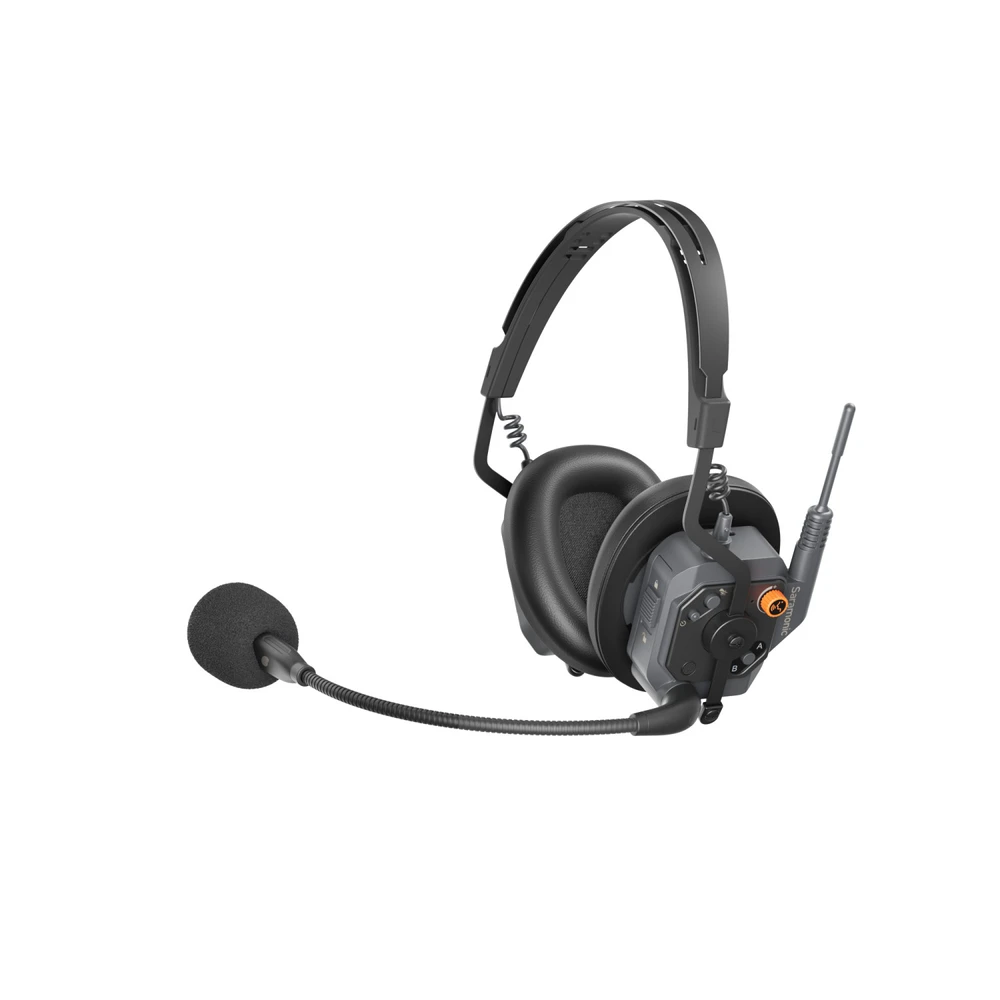 WiTalk Base V16XD | 16-Person Intercom System with WiTalk9XD Dual-Ear Headsets & Base (V-Mount)