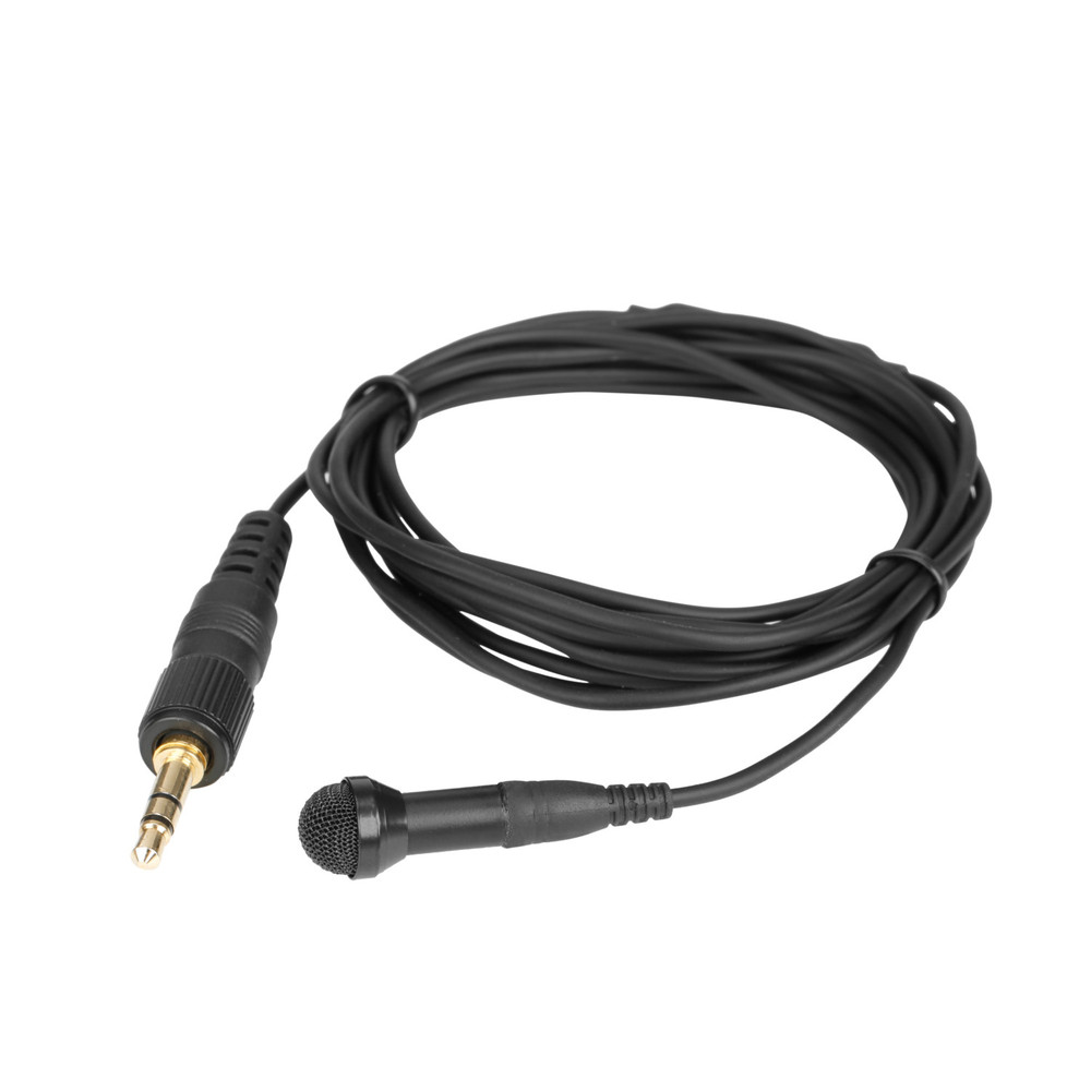 DK3B Omnidirectional Lavalier Microphone w/ Locking 3.5mm TRS for Sony UWP, UWP-D & WRT Transmitters