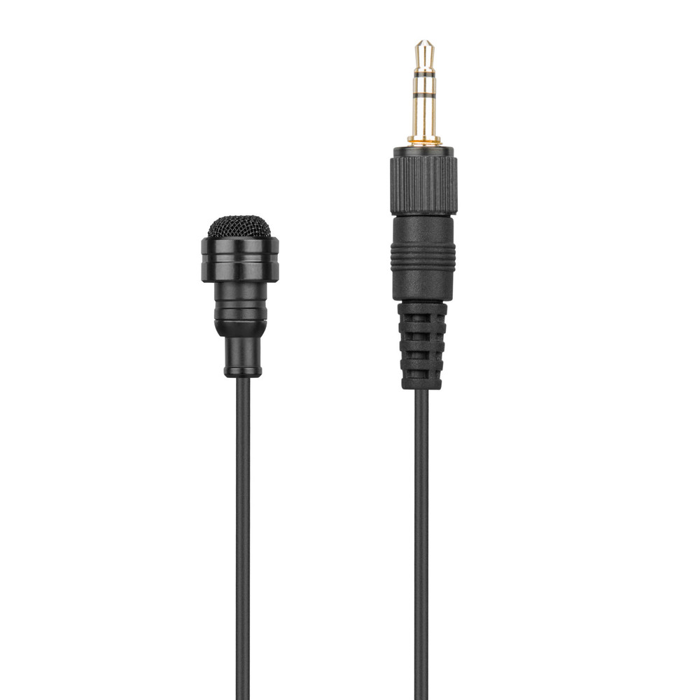 DK5B Water-Resistant Omni Lavalier w/ Locking 3.5mm TRS for Sony UWP, UWP-D & WRT Transmitters