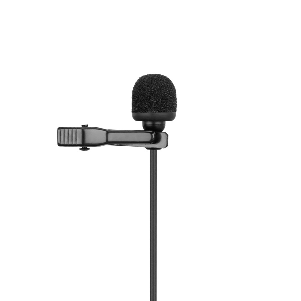 DK5B Water-Resistant Omni Lavalier w/ Locking 3.5mm TRS for Sony UWP, UWP-D & WRT Transmitters