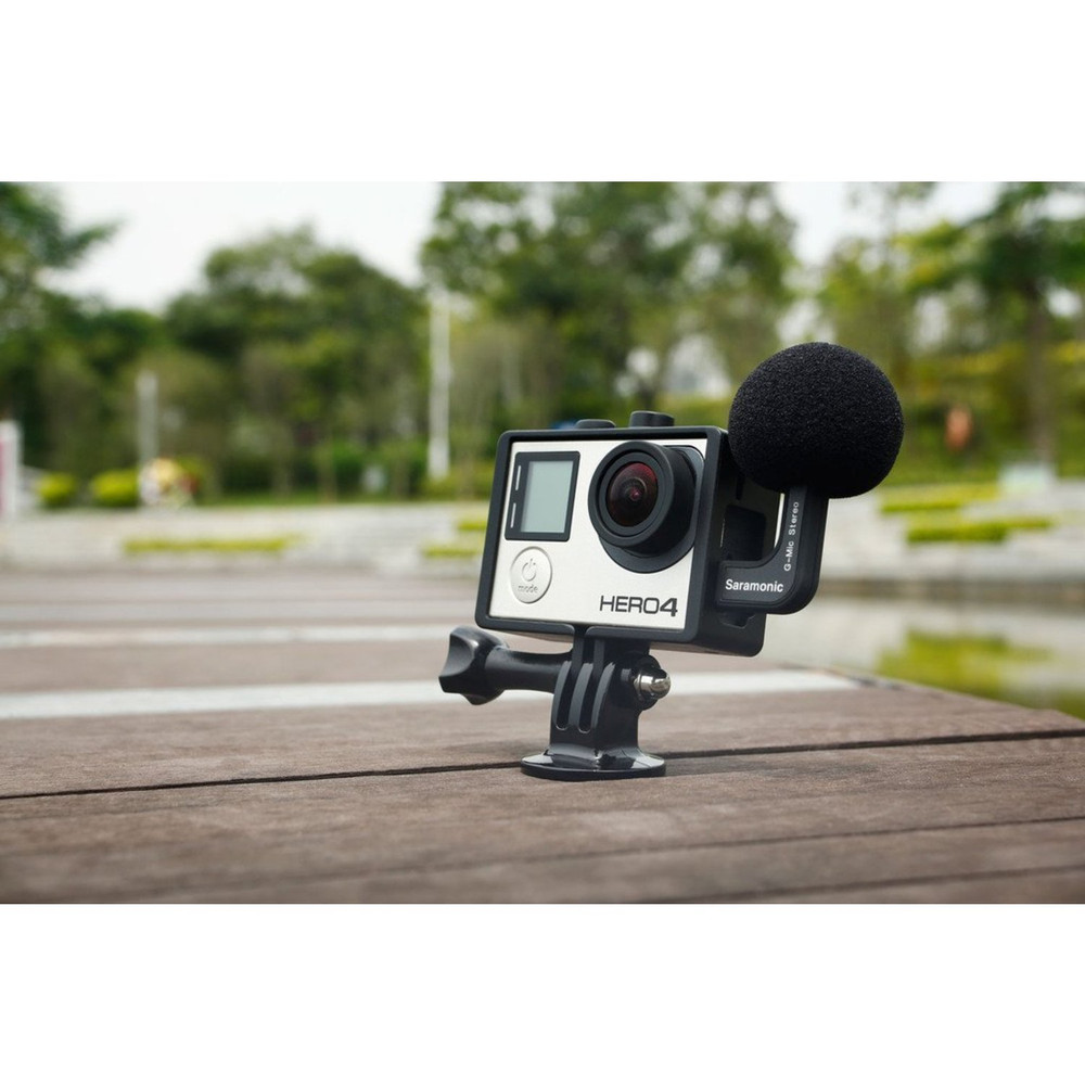 G-Mic Mini Stereo Ball Microphone for GoPro Hero4, Hero3 & Hero3+ Action Cameras