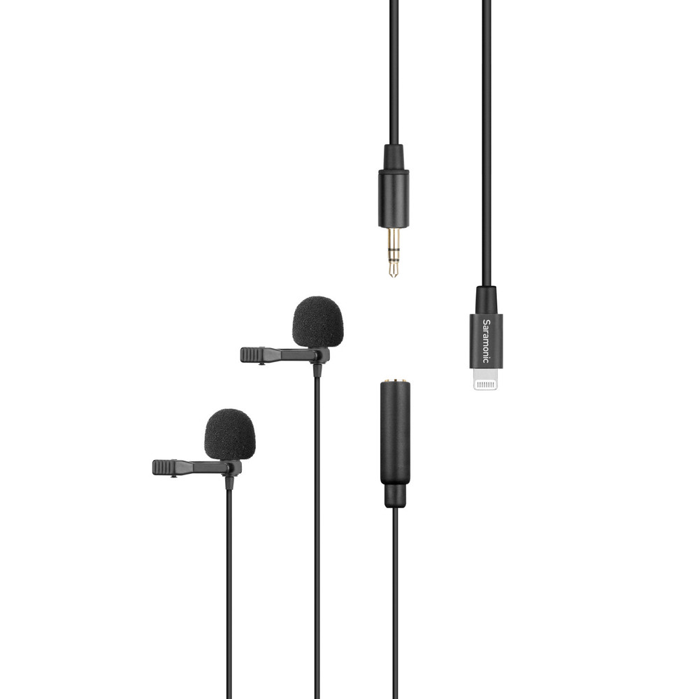 Lav Mic w/ 2m Cbl & Lightning | Saramonic