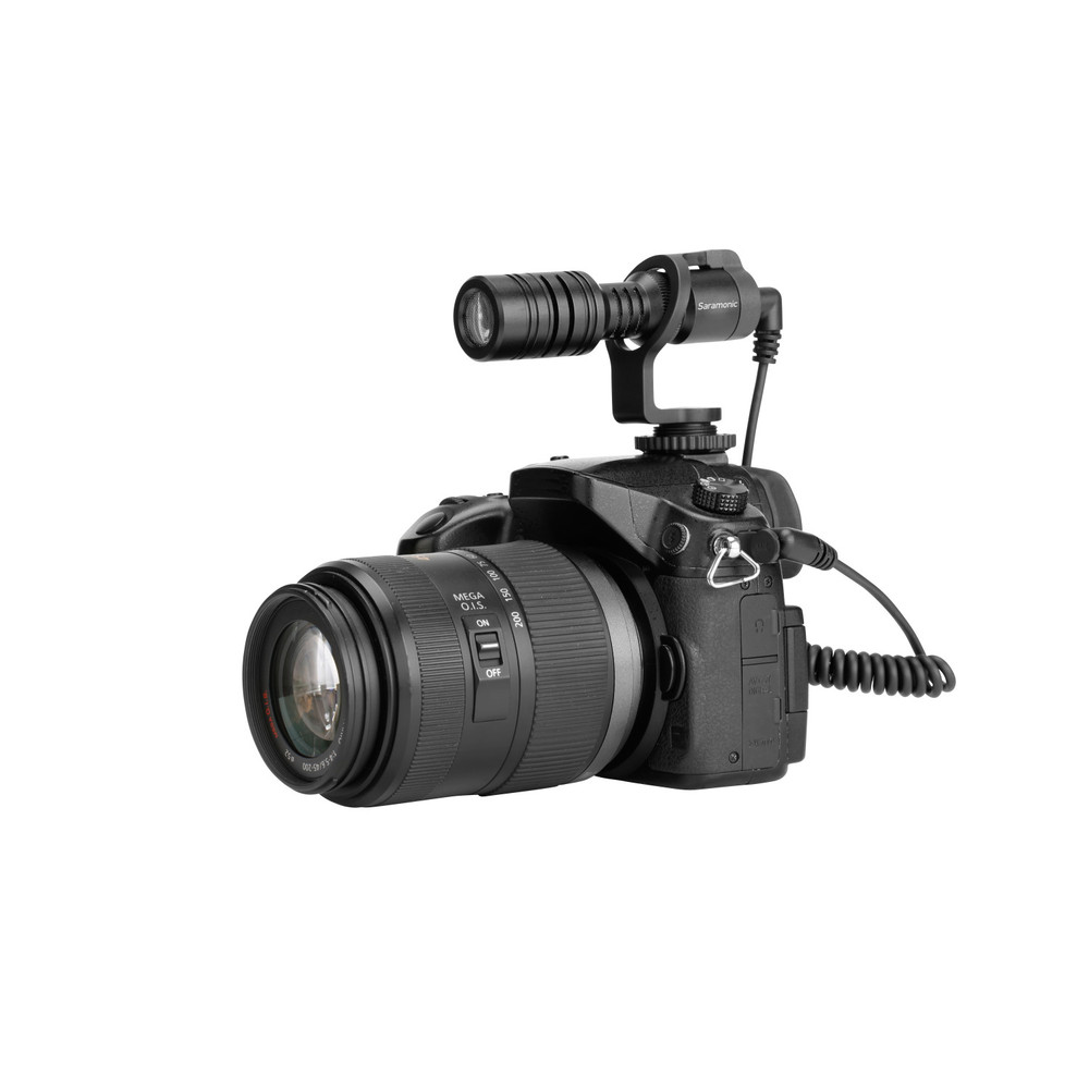 Compact Condenser Video Microphone for DSLR & Smartphone | Saramonic