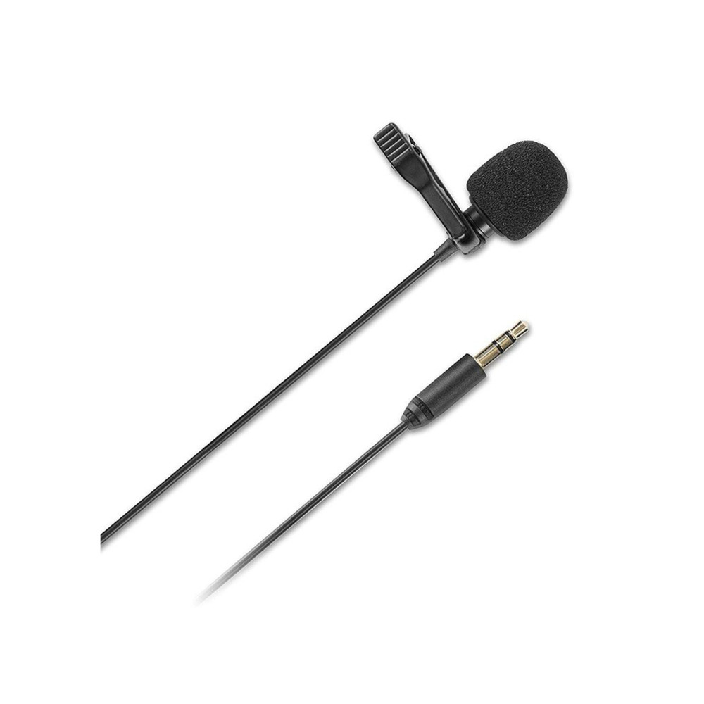 SR-XLM1 Omnidirectional Lavalier Mic with 3.5mm TRS Output for Cameras, Recorders & More (20' Cable)