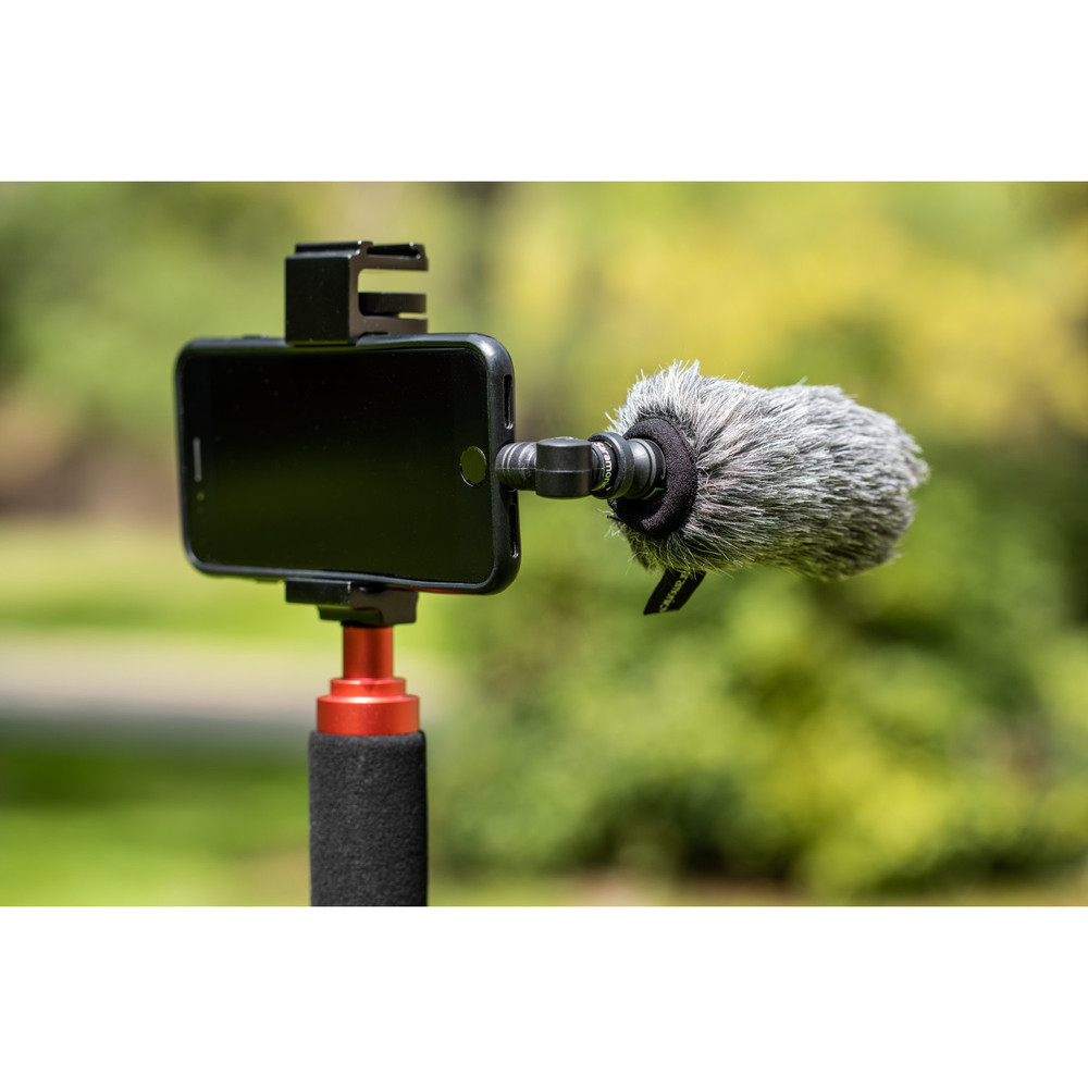 SmartMic5 Di Unidirectional Micro-Shotgun Microphone with Lightning for Apple iPhones and iPads for Videos, Vlogging, Live Streaming, Social Media Updates and more