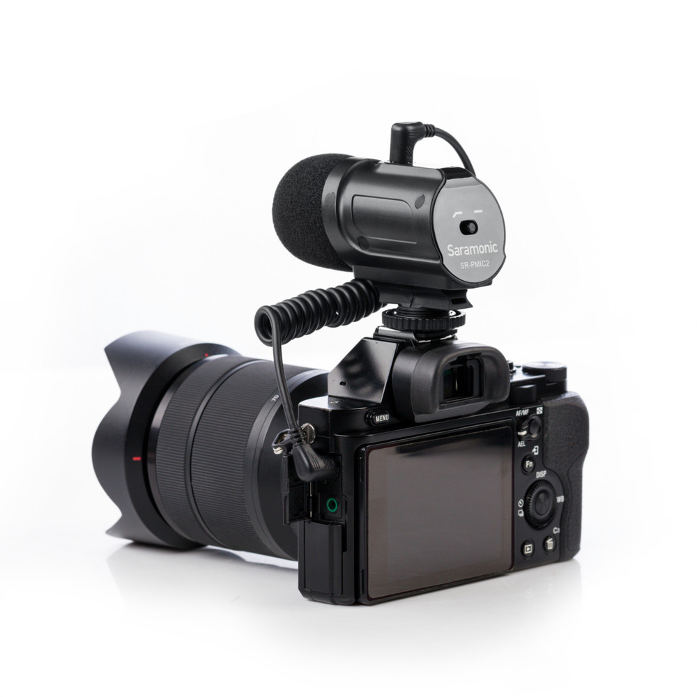 SR-PMIC2 Battery-Free On-Camera Stereo Microphone